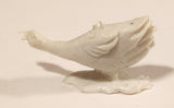 Vintage White Duck 1 1/4" Plastic Toy Figure