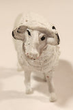 Vintage White Sheep 1 1/2" Plastic Toy Figure