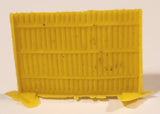 Vintage Yellow Tall Fence Plastic Toy