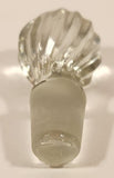 Twisted Clear Glass Bottle Stopper
