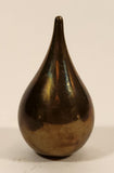 Vintage Tear Drop Shaped 1 3/4" Brass Drawer Knob Handle