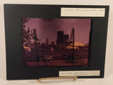 Vintage Foto Carsten Vancouver B.C. Emerald Lake with Mt. Michael 4 3/4" x 6 1/2" Photograph