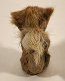 Antique Squirrel with Real Fur Miniature 1 3/4" Taxidermy Animal Figurine