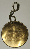 Seattle U.S.A. Space Needle Gold Tone Metal Keychain