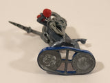 1981 Britains Ltd. Stargard Cyborg Grey Silver 2 1/2" Metal Toy Figure