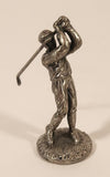 Fame Products Golfer Swinging Golf Club 2" Pewter Metal Chess Figure Replacement Piece