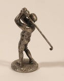Fame Products Golfer Swinging Golf Club 2" Pewter Metal Chess Figure Replacement Piece