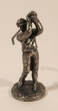 Fame Products Golfer Swinging Golf Club 2" Pewter Metal Chess Figure Replacement Piece