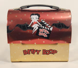 2003 Vandor King Features Syndicate Betty Boop It's Showtime! Boop-oop-a-doop Dome Tote Tin Metal Lunch Box