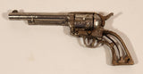 Vintage Hand Gun Revolver 3 1/2" Miniature Toy Metal Gun Made in Japan
