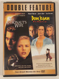 Double Feature The Astronaut's Wife and Don Juan DeMarco Two DVD Movie Film Discs - USED