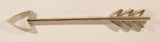 White Painted Rustic Look 18" Metal Arrow Wall Art Hanging