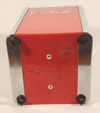 Drink Coca Cola In Bottles Red White Metal Napkin Dispenser