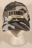 Optima Batteries Grey Camouflage Baseball Cap Hat