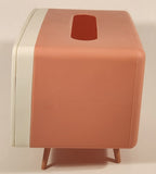 Cell Phone Holder Television Shaped Pink and White Plastic Tissue Napkin Box