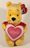 Danawares Disney Winnie The Pooh XOXO Pink Heart Pillow 10" Tall Stuffed Plush Toy New with Tag