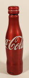 2009 Coca-Cola Coke 250 mL Red Aluminum Metal Bottle FULL