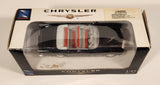 2002 New Ray Chrysler 300 Convertible Black 1/43 Scale Die Cast Toy Car Vehicle New in Box