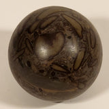 Bamboo Leaf Jasper Carved Polished Stone 2 1/4" Sphere Ball