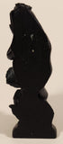 Vintage Coco Joe's Hawaii Hula Girl Dreams 5 3/4" Tall Carved Lava Rock Figurine Sculpture Chip on Lei