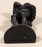 Vintage Coco Joe's Hawaii Hula Girl Dreams 5 3/4" Tall Carved Lava Rock Figurine Sculpture Chip on Lei
