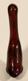 Vintage Kimberley B.C. Brown and Red Drip Glaze Duck Bird Miniature 2 7/8" Ceramic Pottery Figurine