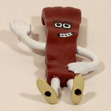 2020 DFO Denny's The Grand Slams Bacon Plastic Cup With Lid and Bendable Straw Plus 4 1/2" Mascot Toy Figure