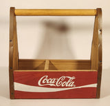2013 Coca Cola Coke Wooden Utensils Holder