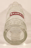 Rare Vintage Stubby Quality 9 1/4" Tall Embossed Glass Soda Pop Beverage Bottle