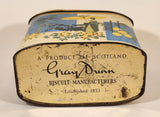 Vintage Gray And Dunn Biscuit Manufacturers Japanese Themed Tin Metal Container