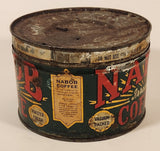 Vintage Nabob Irradiated Coffee Roaster Fresh The Same Famous Flavor Tin Metal Container