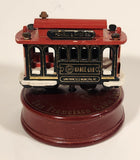 JEC South San Francisco Powell & Hyde Sts. San Francisco Municipal Railway Cable Car Turn Table City By The Bay California U.S.A. Wood Music Box