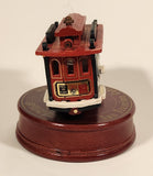 JEC South San Francisco Powell & Hyde Sts. San Francisco Municipal Railway Cable Car Turn Table City By The Bay California U.S.A. Wood Music Box
