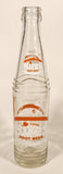 Vintage Genuine Hires Root Beer 10 Fl Oz Clear Glass Beverage Bottle