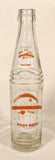 Vintage Genuine Hires Root Beer 10 Fl Oz Clear Glass Beverage Bottle