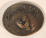 Smith Tool Division Of Smith International Inc. Oval 2 3/8" x 3 Metal Belt Buckle
