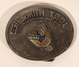 Smith Tool Division Of Smith International Inc. Oval 2 3/8" x 3 Metal Belt Buckle