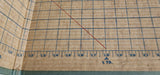 Vintage Singer Sewing Fashion Fabric Pattern 40" x 72" Folding Measuring Cutting Cardboard Board