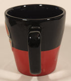 NHL Calgary Flames Ice Hockey Team Logo 3 7/8" Embossed Ceramic Coffee Mug Cup