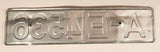 Bayern Landratsamt Augsburg Bavaria Germany Embossed Metal Vehicle License Plate Tag A - E 4536