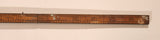 Vintage Lufkin No. 781 Warranted Box 24" Wood Folding Ruler Measure