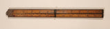 Vintage Lufkin No. 781 Warranted Box 24" Wood Folding Ruler Measure