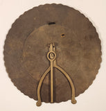 Vintage Brass Metal Perpetual Calendar Rotating Disc Made in India