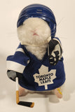 2003 Gemmy Industries Toronto Maples Leafs NHL Ice Hockey Team 6" Tall Dancing Hamster Toy