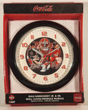 Ergo Industries Nascar Coca Cola Dale Earnhardt Jr. &amp; Sr. Signature Series 8 1/2" Wall Clock New in Box