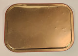 1994 National Biscuit Company "Uneeda Bakers" Uneeda Graham Crackers With Milk 11 1/8" 15 5/8" Metal Beverage Serving Tray