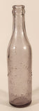 Rare Antique The Cobalt Aerated Water Co. Cobalt, Ontario 9" Tall Embossed Amethyst Glass Bottle