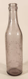 Rare Antique The Cobalt Aerated Water Co. Cobalt, Ontario 9" Tall Embossed Amethyst Glass Bottle