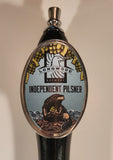 Longwood Brewery Independent Pilsner Beer Tap Pull Handle