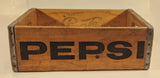 Vintage Gaco Tufbilt Box Drink Pepsi Cola 24 Bottle Wood Carrying Crate